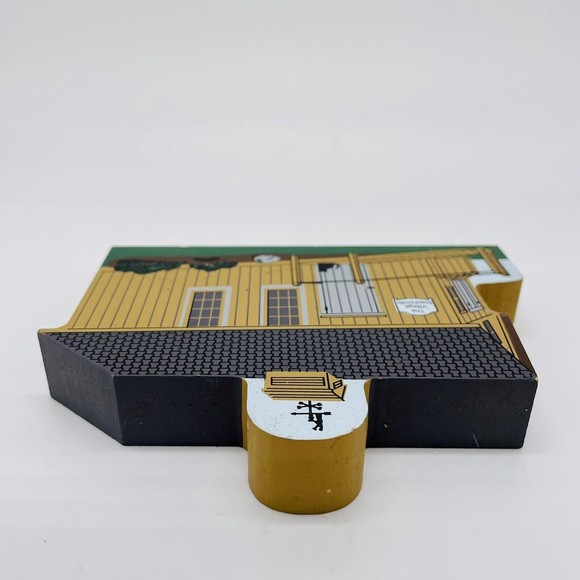 Rare The Cat's Meow Collectibles The Village Blacksmith Shop Signed 2000 - Picture 5 of 6